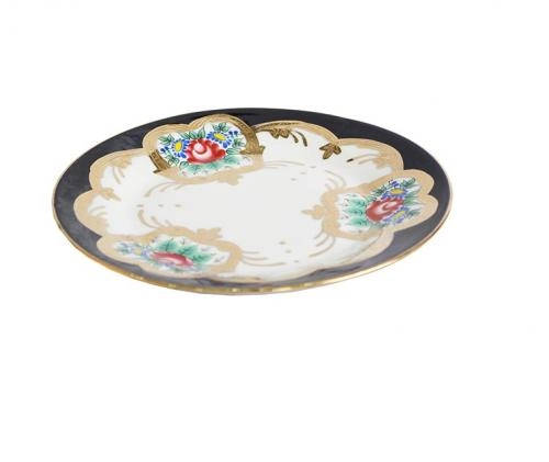 Тарелка с золотом 23,5 см "Пахтагул" от Wellmax купить