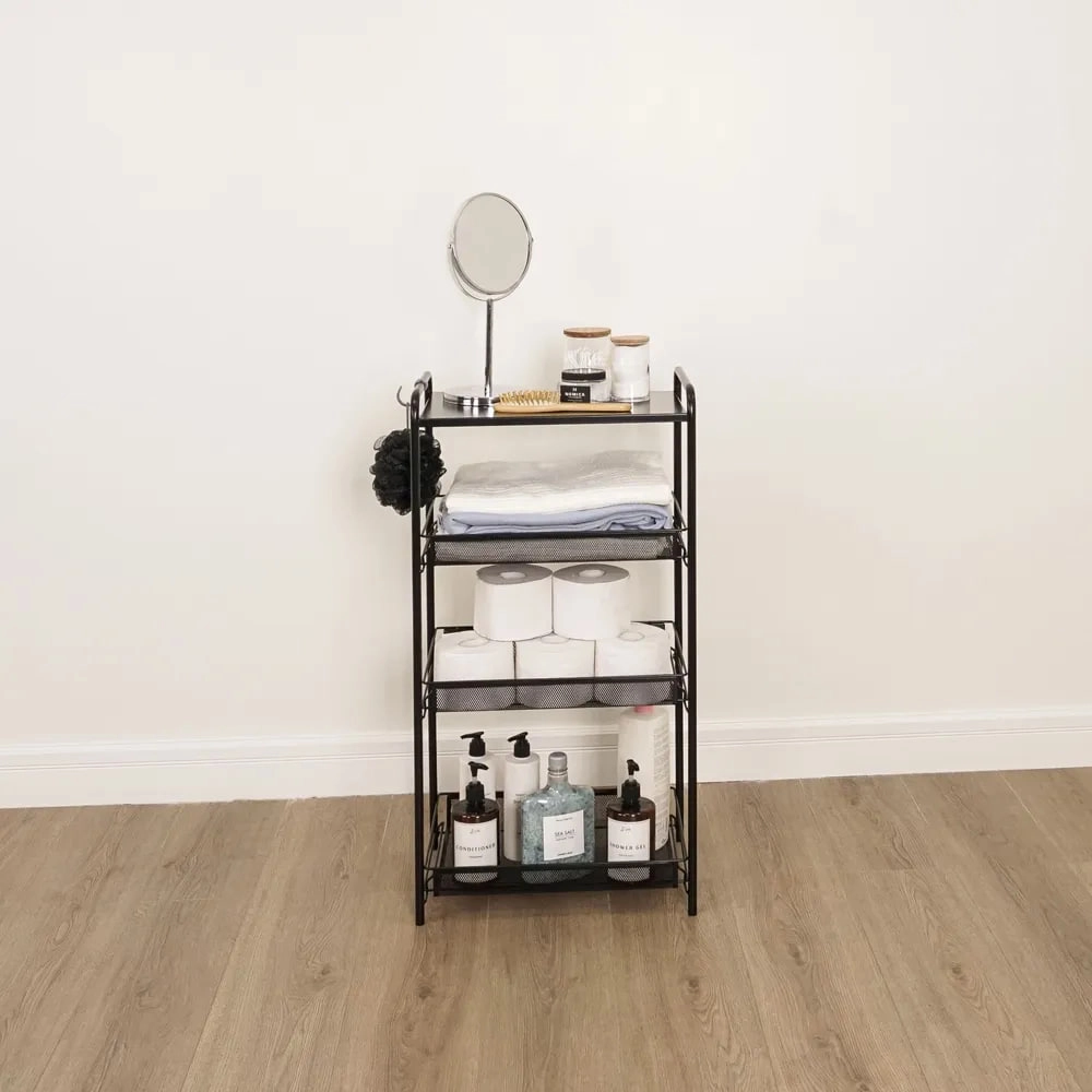 Этажерка Ладья 34КС (Черный) цена