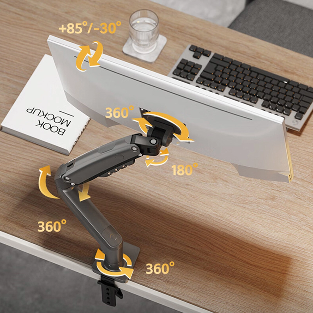 NB F80 (17"- 30") monitor uchun kronshteyni , Black bo'lib to'lash