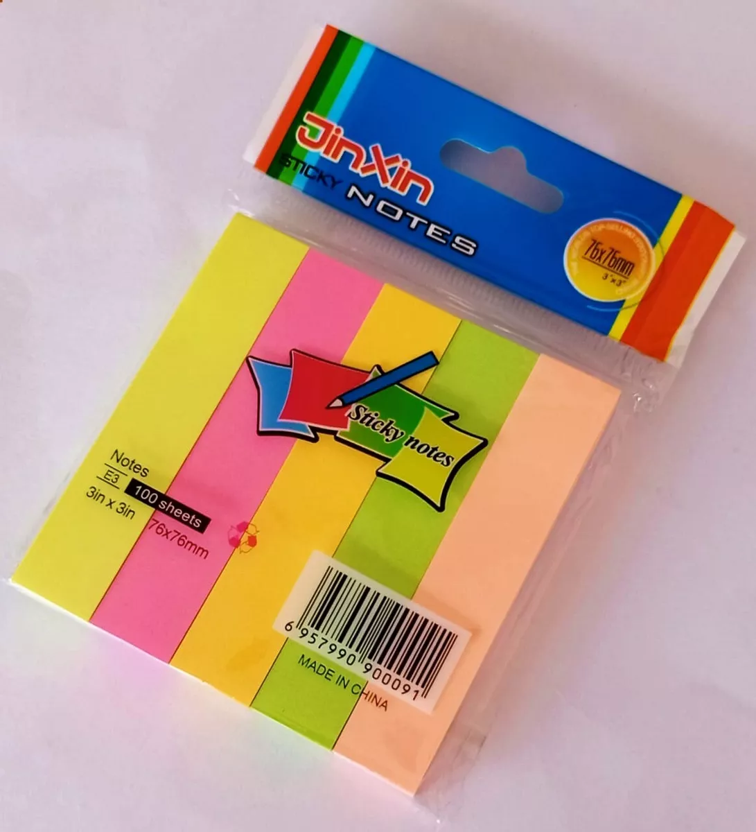 Yopishqoq eslatma stiker Jinxln E3-5 - rasm №3 Yopishqoq eslatma stiker Jinxln E3-5 arzon