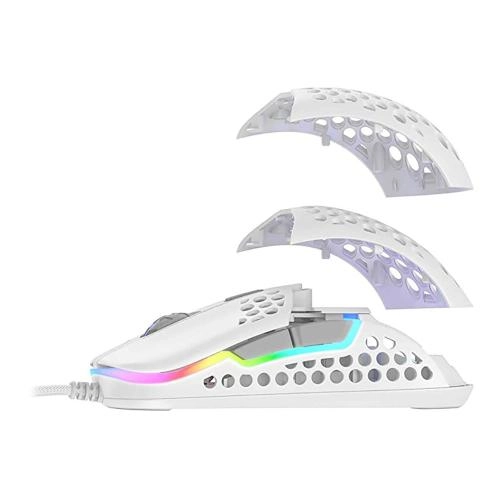 Xtrfy M42 RGB White sichqonchasi onlayn