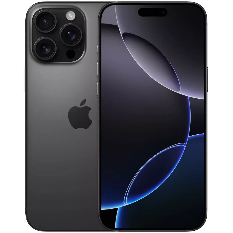 Apple iPhone 16 Pro Max 256GB (1 SIM) Black Titanium smartfoni - rasm №2 Apple iPhone 16 Pro Max 256GB (1 SIM) Black Titanium smartfoni sotib olish