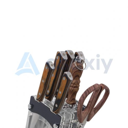 Набор ножей от Life Smile (прозрачный) 8 предметов в Узбекистане