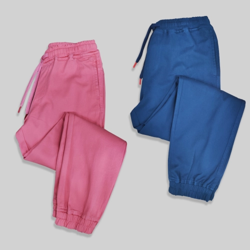 YSK DK004 (White, Gray, Beige, Pink, Blue, Menthol) ayollar joggeri onlayn