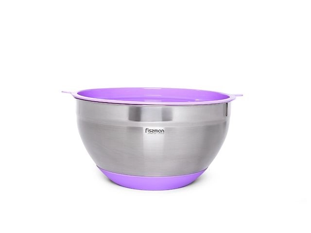 Миска Fissman 20x12 см 3 л нержавеющая сталь купить