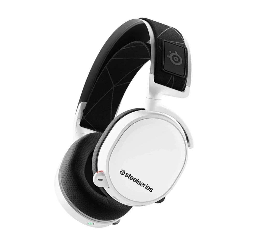 Беспроводная компьютерная гарнитура SteelSeries Arctis 7 White купить