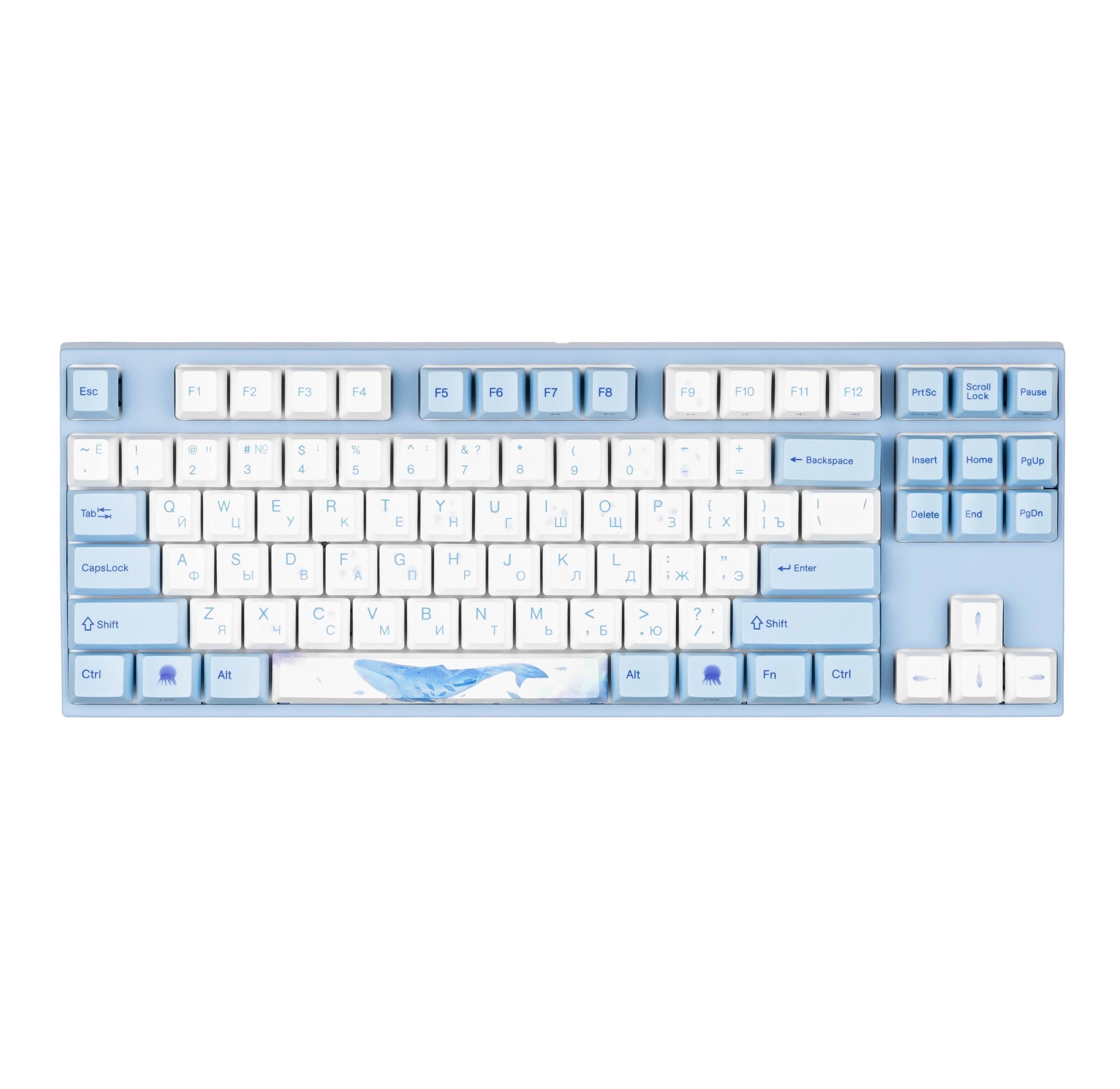Клавиатура Varmilo VA87M Sea Melody, Cherry MX Red + коврик в подарок купить
