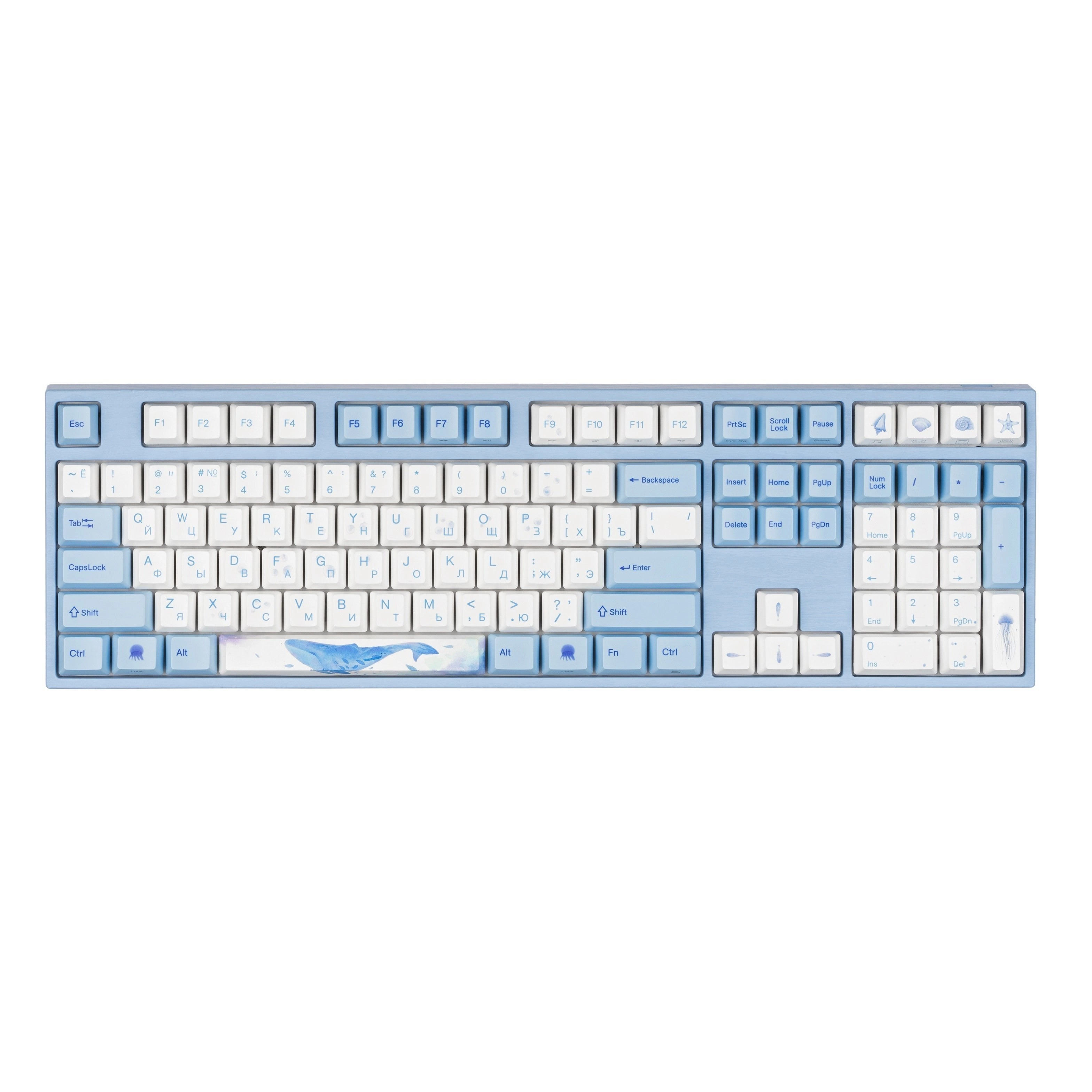 Клавиатура Varmilo VA108M Sea Melody Cherry MX Blue + коврик в подарок купить