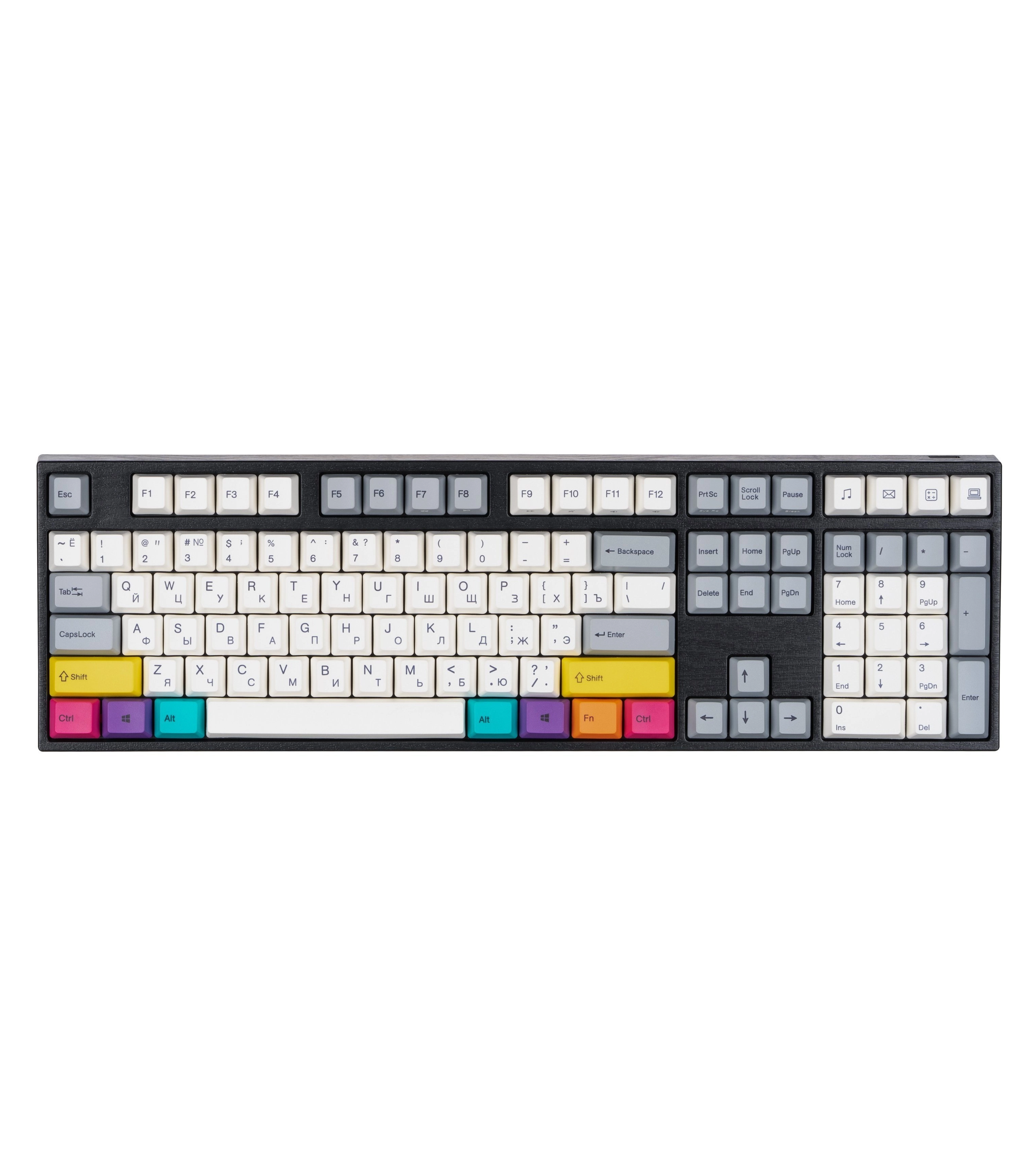 Клавиатура Varmilo MA108M V2 CMYK, EC Ivy V2, RU + коврик в подарок купить