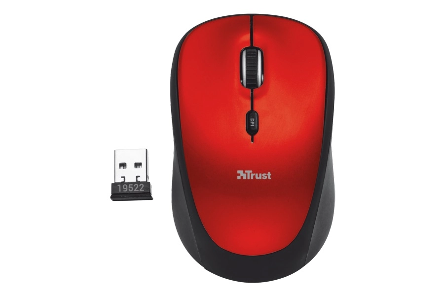 Trust Yvi Wireless qizil simsiz sichqonchasi - rasm №2 Trust Yvi Wireless qizil simsiz sichqonchasi sotib olish