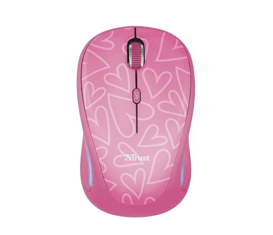 Беспроводная мышь Trust Yvi FX WL Pink купить
