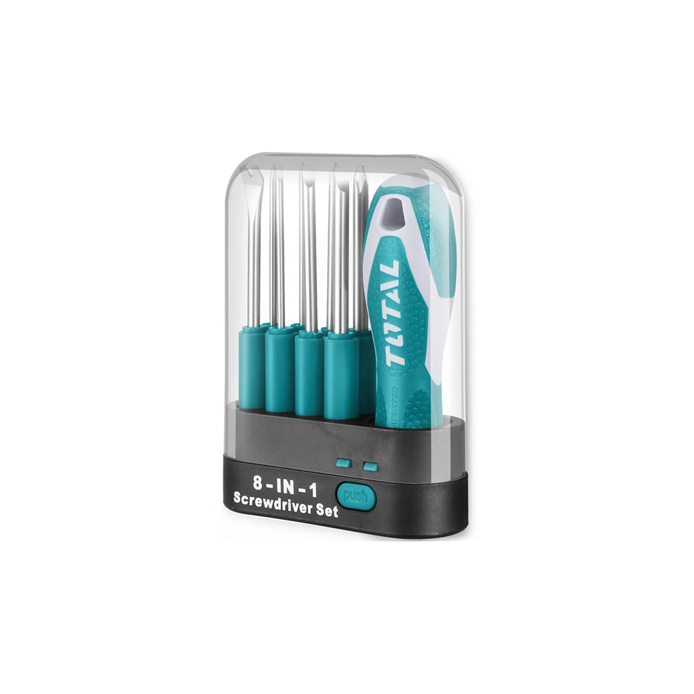 TOTAL THT250906 (9 dona) otvyortkalar to‘plami sotib olish