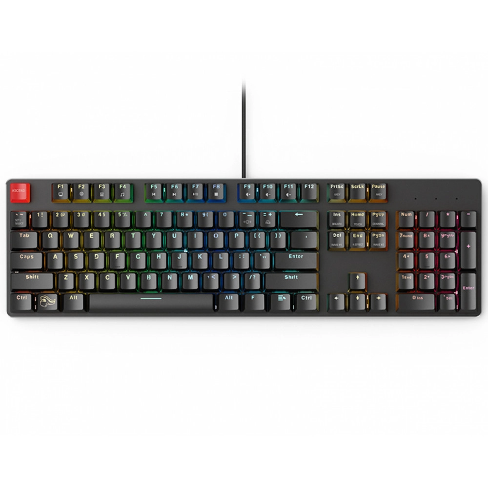 Glorious GMMK Full Size Keyboard Black (Gateron Brown Switches) klaviaturasi sotib olish