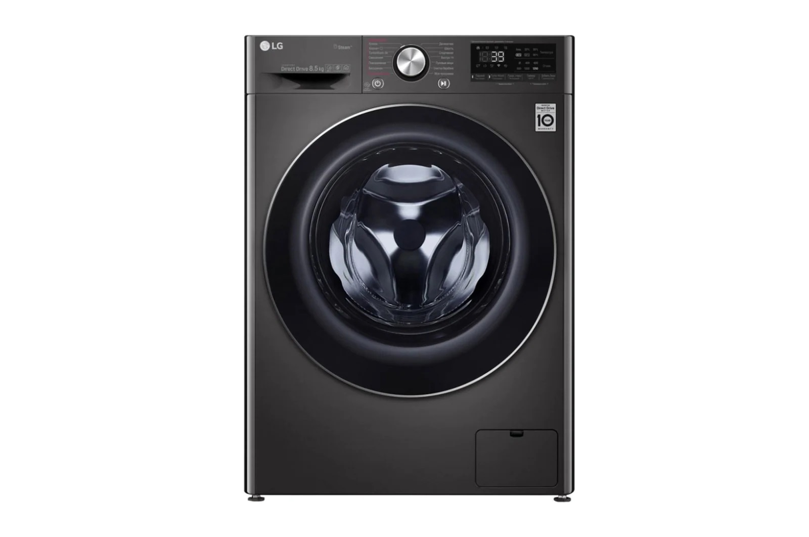 Стиральная машина LG F2V9GW9P (Серая) 8.5 Кг (Подача пара +TurboWash+Smart Diagnosis) - фото №2 Стиральная машина LG F2V9GW9P (Серая) 8.5 Кг (Подача пара +TurboWash+Smart Diagnosis) купить