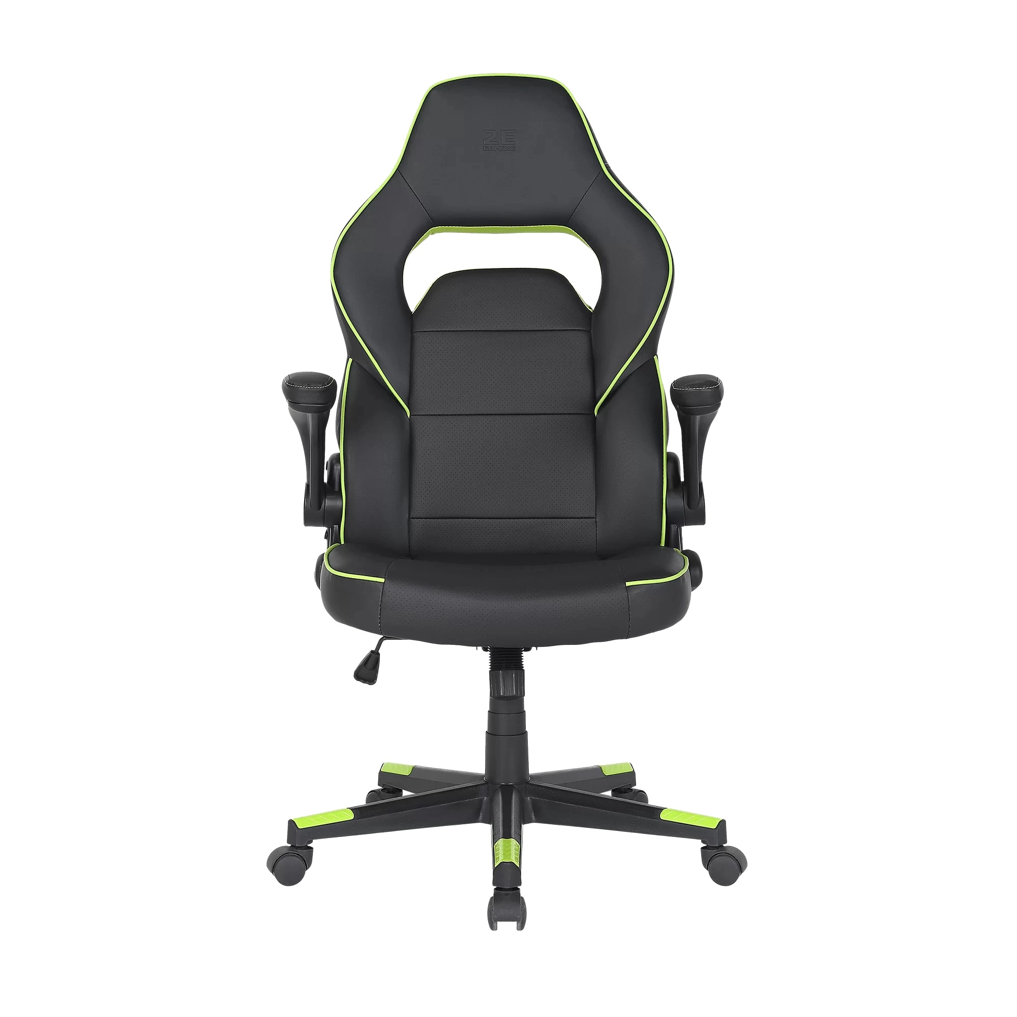 Игровое кресло 2E GAMING CHAIR HEBI BLACK/GREEN купить