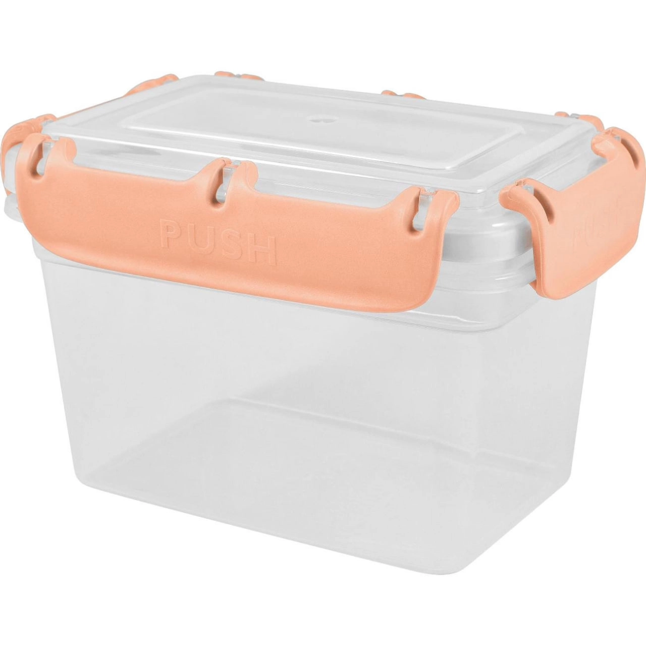 Plast Team BERGEN mahsulotlar uchun qulfli konteyner, 0,7 litr, shaftoli karameli rangi sotib olish