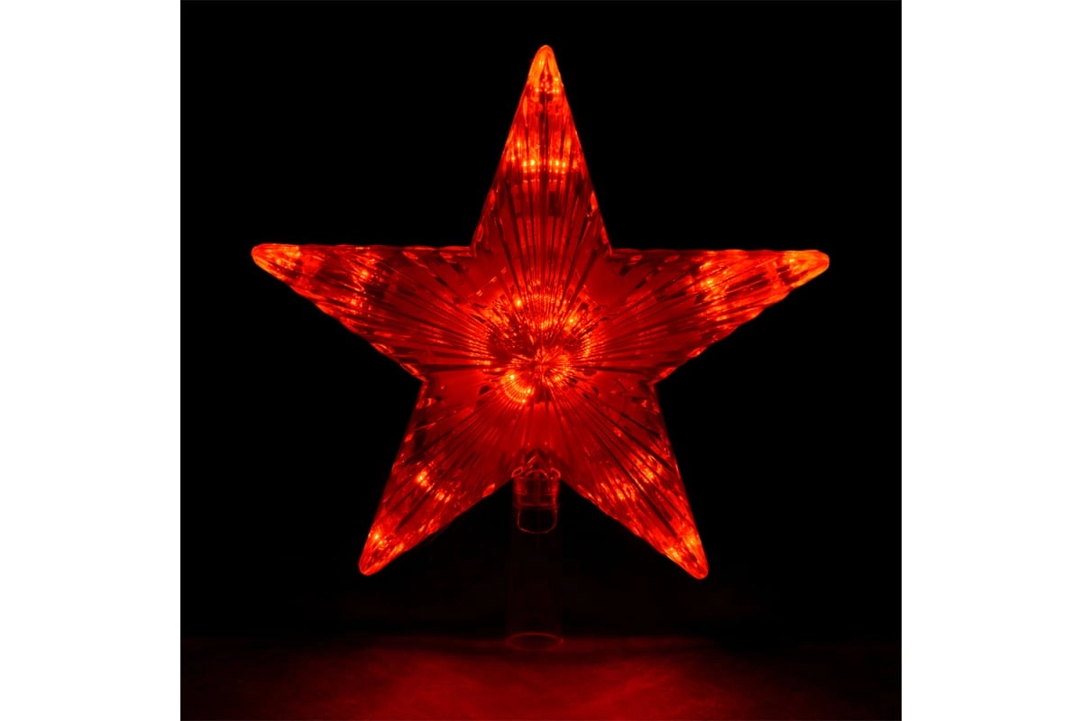 Верхушка на елку VEGAS Звезда 10 ламп купить