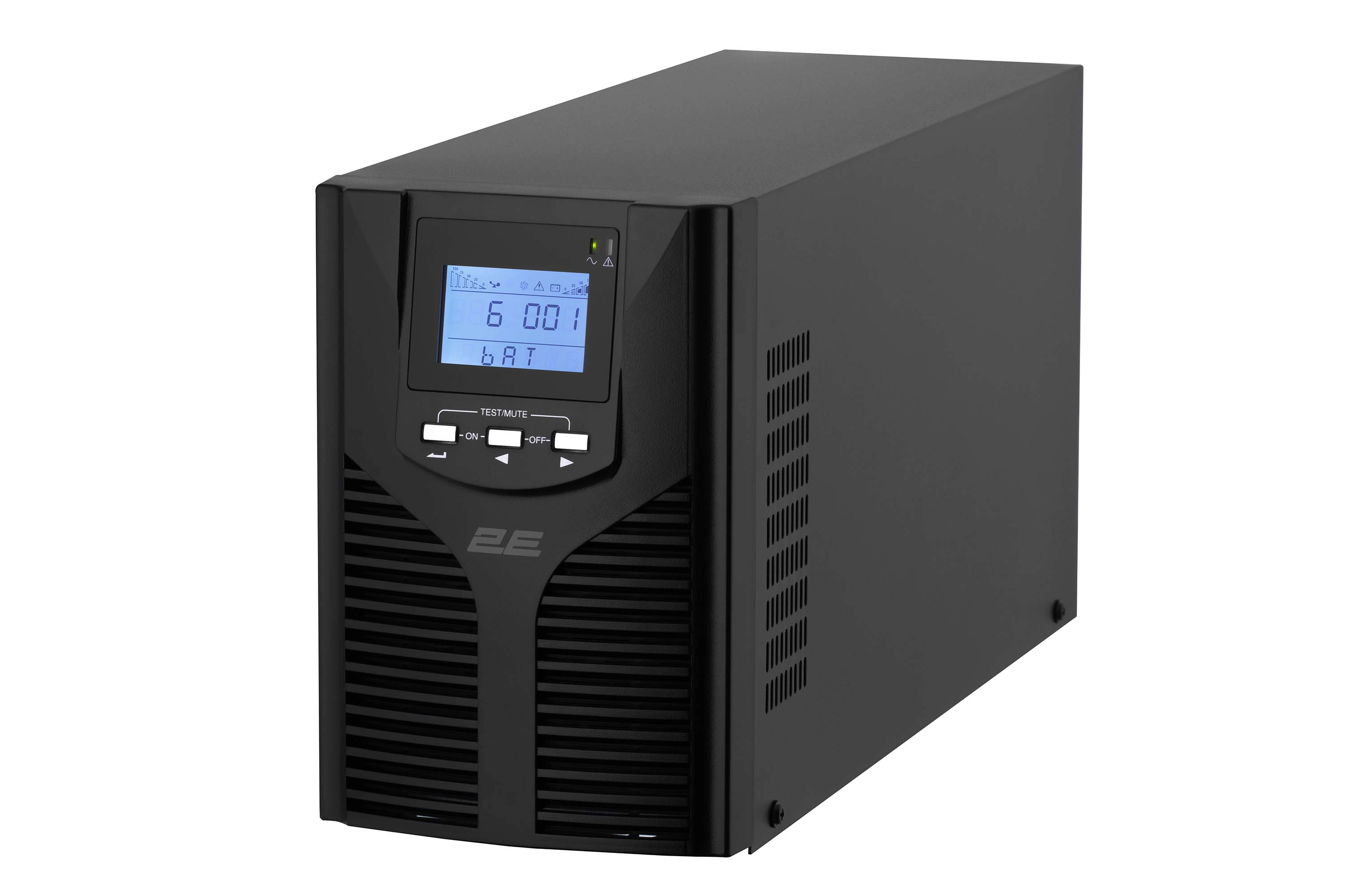 Источник бесперебойного питания 2E OD2000, 2000VA/1800W, LCD, USB, 3XSCHUKO 2E-OD2000 - фото №2 Источник бесперебойного питания 2E OD2000, 2000VA/1800W, LCD, USB, 3XSCHUKO 2E-OD2000 купить