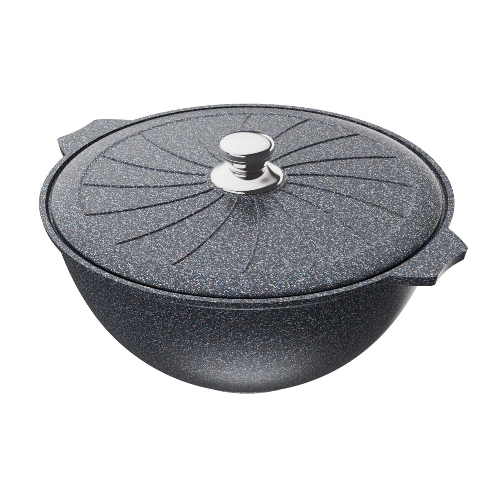 "Orzu" palov qozoni Metall qopqoqli granit 4 l sotib olish