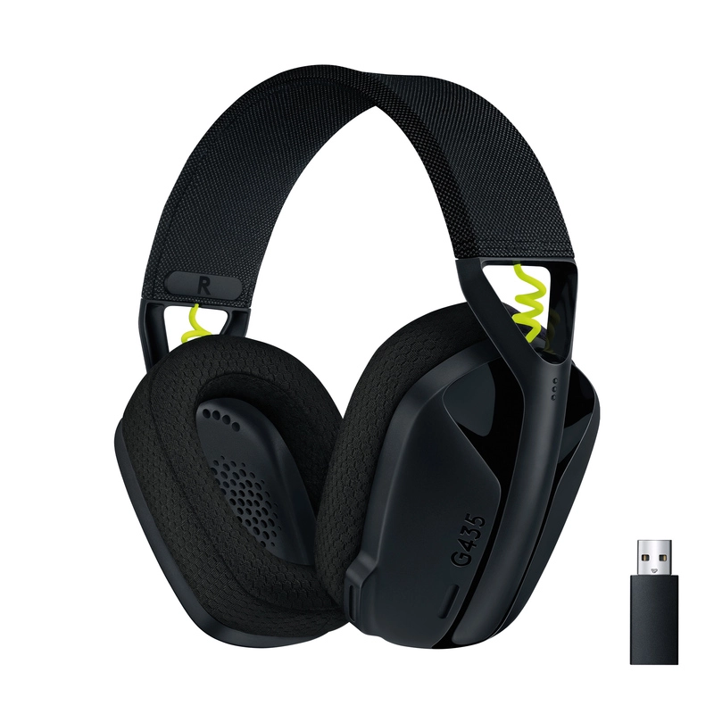 O'yin simsiz quloqchini Logitech G435 Wireless , Black - rasm №2 O'yin simsiz quloqchini Logitech G435 Wireless , Black sotib olish