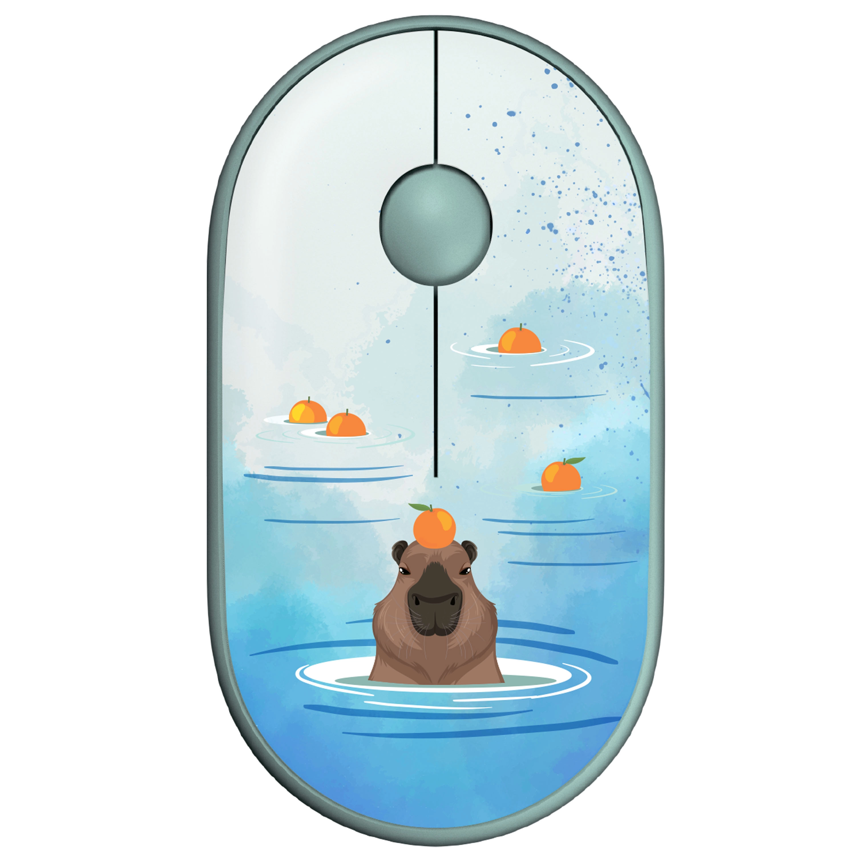 Sichqoncha simsiz 2e Mf300 Capybara Mandarin Silent WL BT Green sotib olish