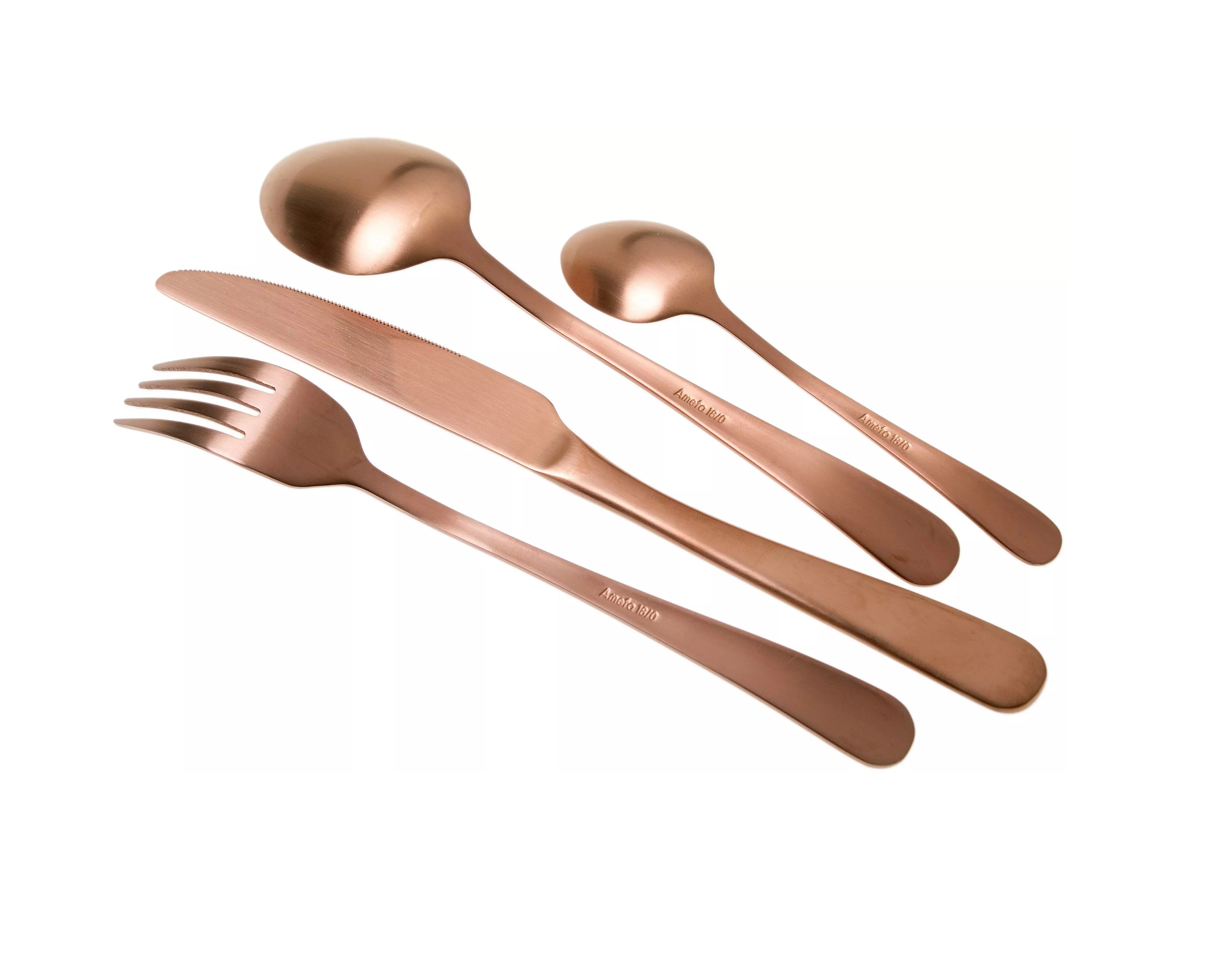 AMEFA "Austin"  COPPER oshxona anjomlari to'plami 6/24 dona 1410AETR24C40 arzon