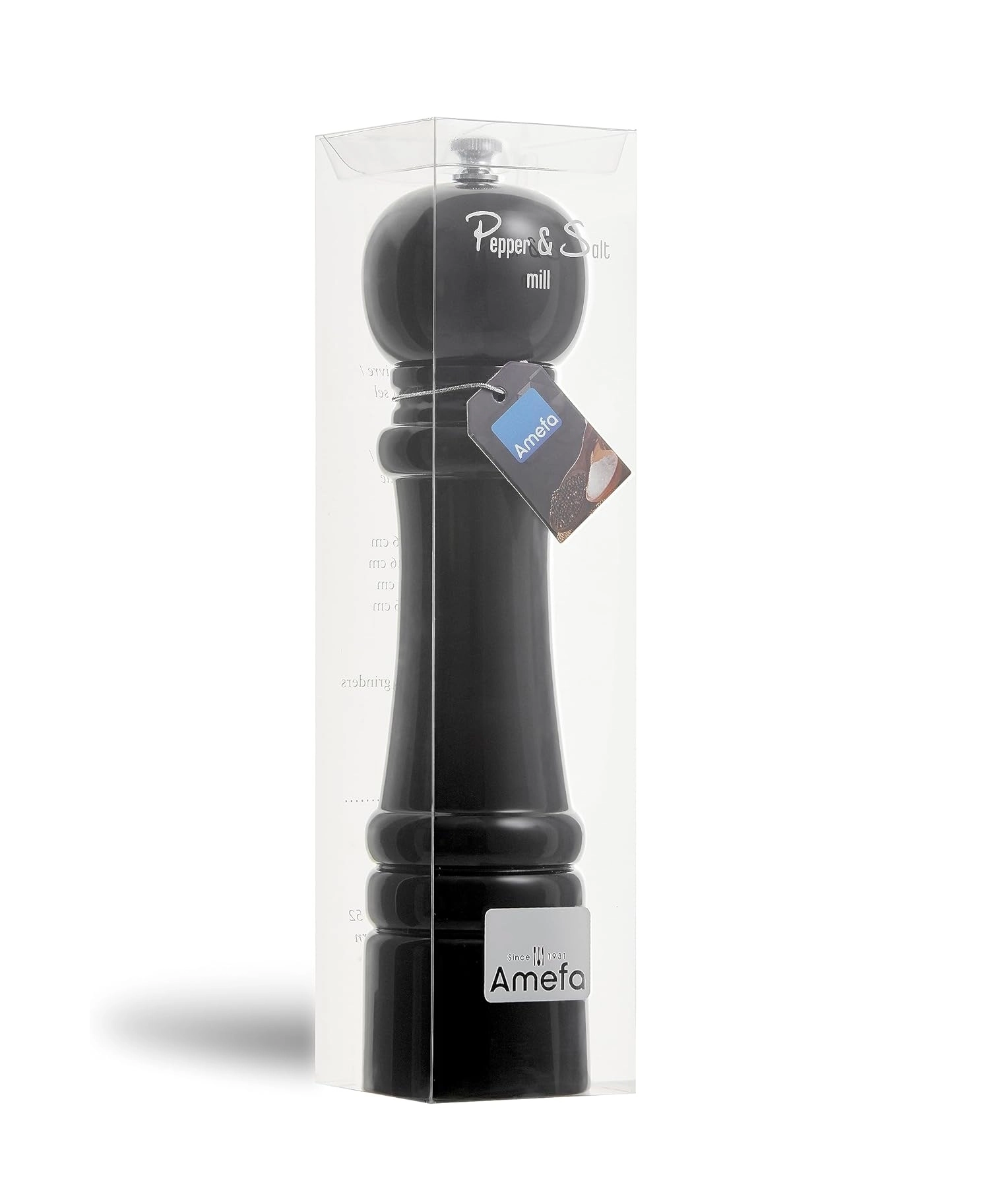 Amefa Black Pepper Mill murch tegirmoni 26 sm, 675514PE33959 - rasm №3 Amefa Black Pepper Mill murch tegirmoni 26 sm, 675514PE33959 arzon