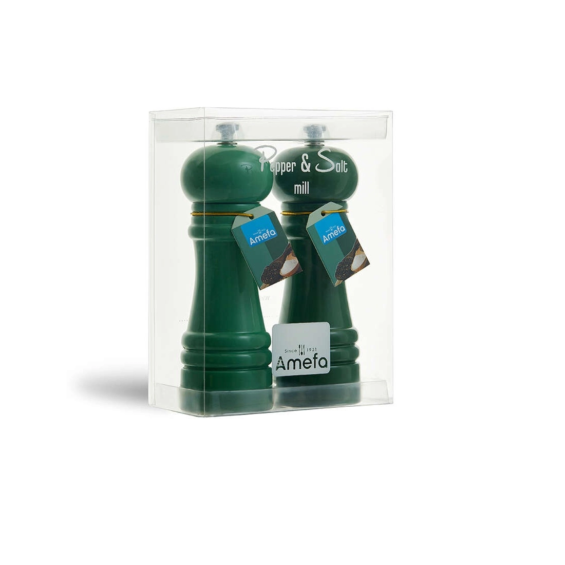 Amefa  Amefa "Salt & Pepper Duo Green 15" tuz va murch tegirmoni, 675514PE36PS2 arzon