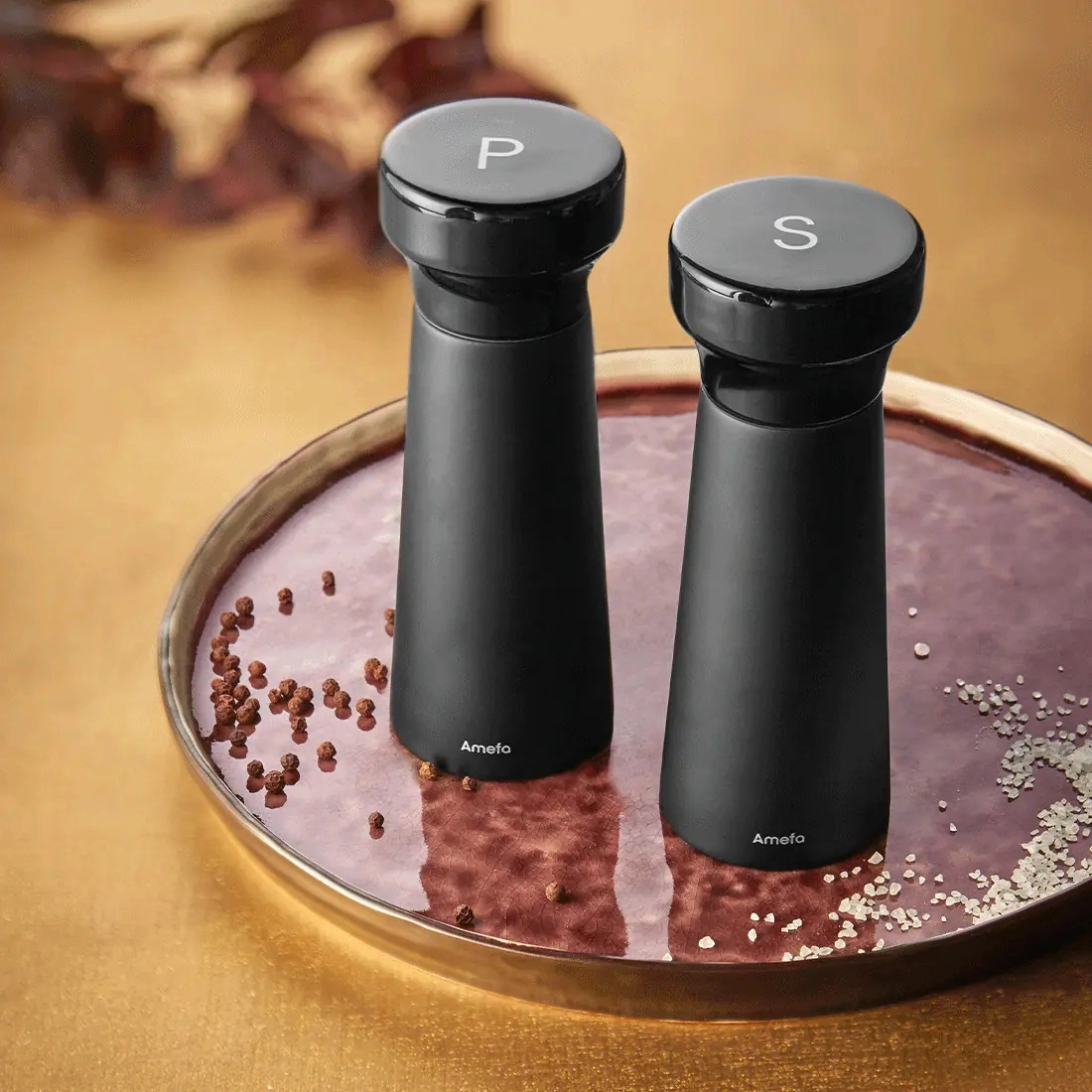 Amefa "Salt & Pepper Modern Black 15" tuz va murch tegirmoni, 676514PE29PS2 sotib olish