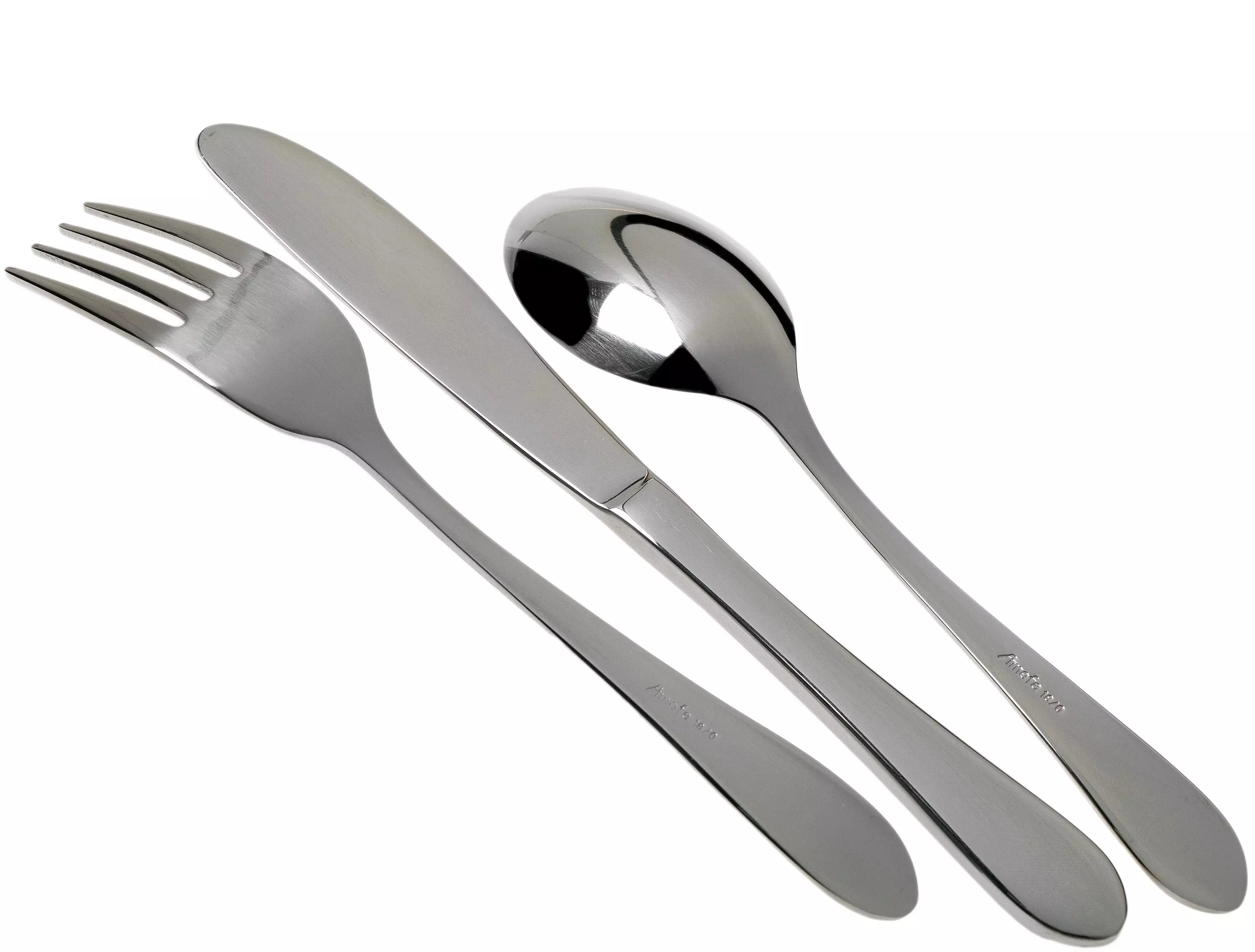 Bolalar qoshiq va vilkalar to'plami "Footie 3"  Amefa 842200G020A30 O'zbekistonda