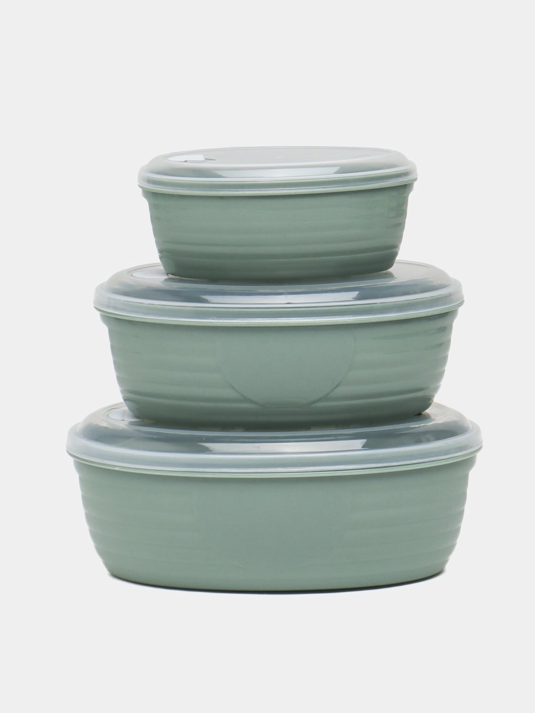 "Матрёшка" 3в1  овальные контейнеры "GEMMES CLASS PLAST" купить