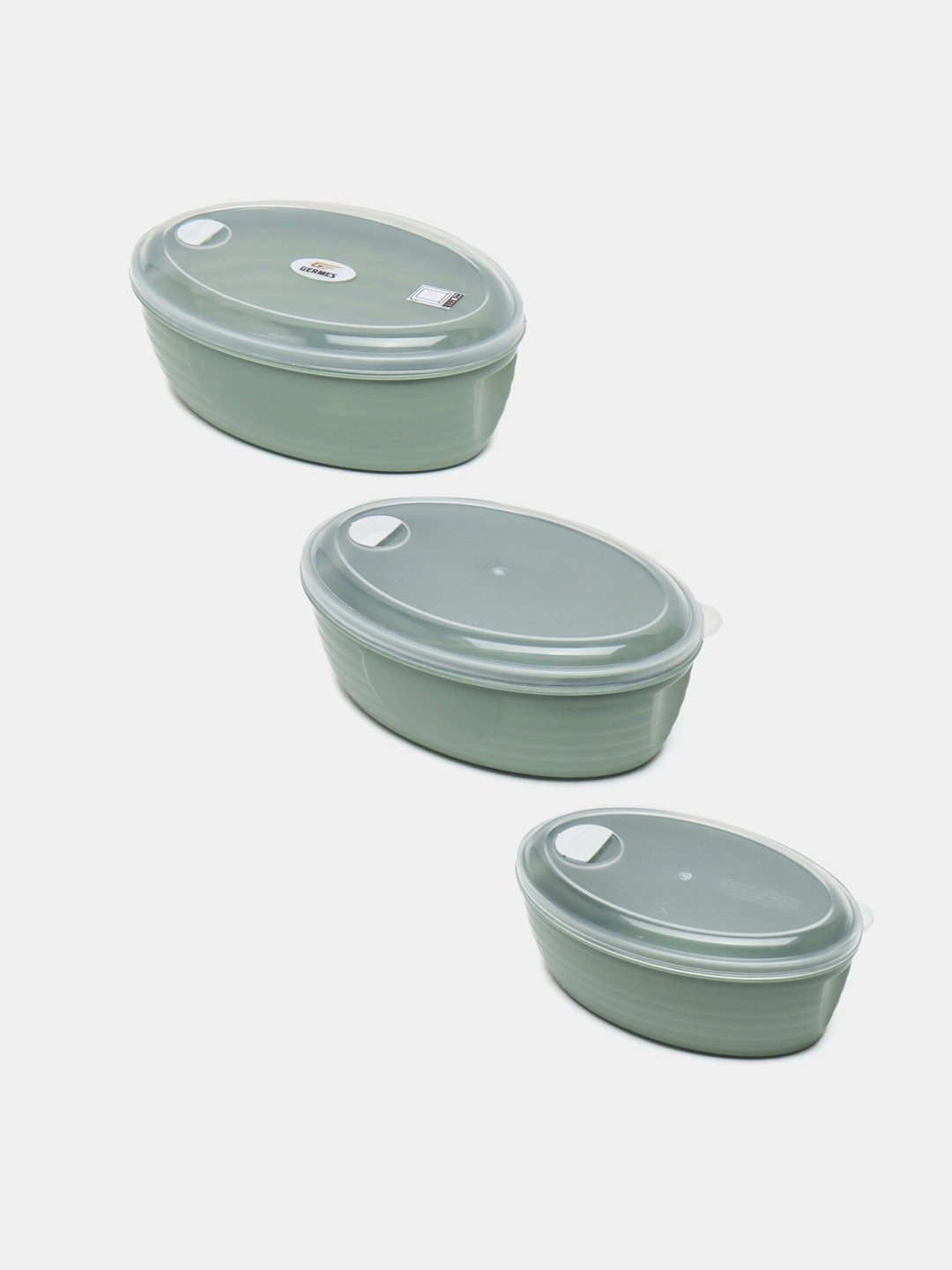 "Матрёшка" 3в1  овальные контейнеры "GEMMES CLASS PLAST" недорого