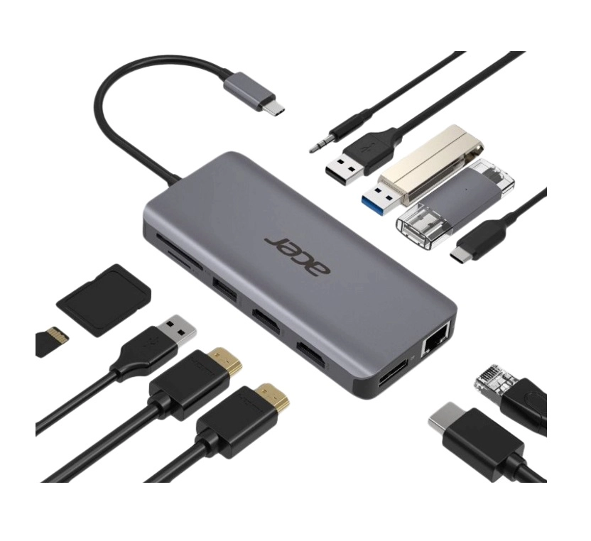 Acer 12v1 Type C dongle USB-xab sotib olish