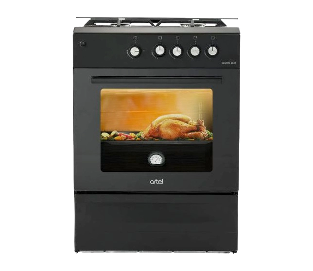 Artel Apetito 01-G V1 ГК qora gaz plitasi sotib olish