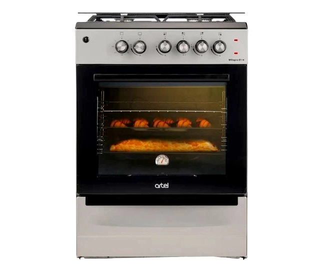 Artel Milagro 01-K V1 ГК kulrang elektr+gaz plitasi sotib olish