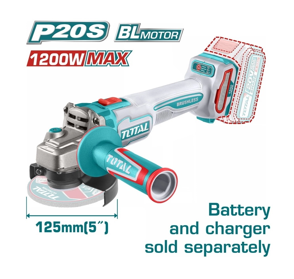 Угловая шлифмашина TOTAL TAGLI221253 купить