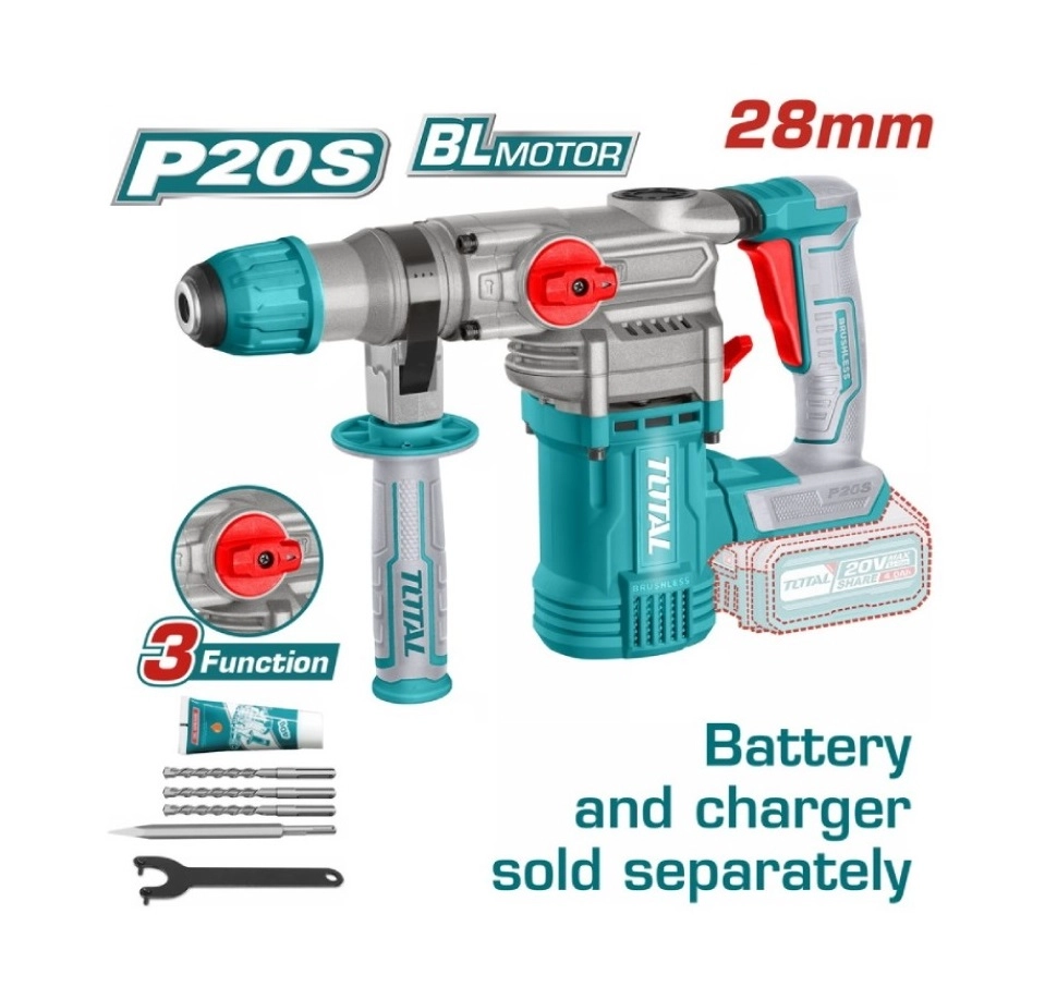 Перфоратор TOTAL TRHLI20288 sotib olish