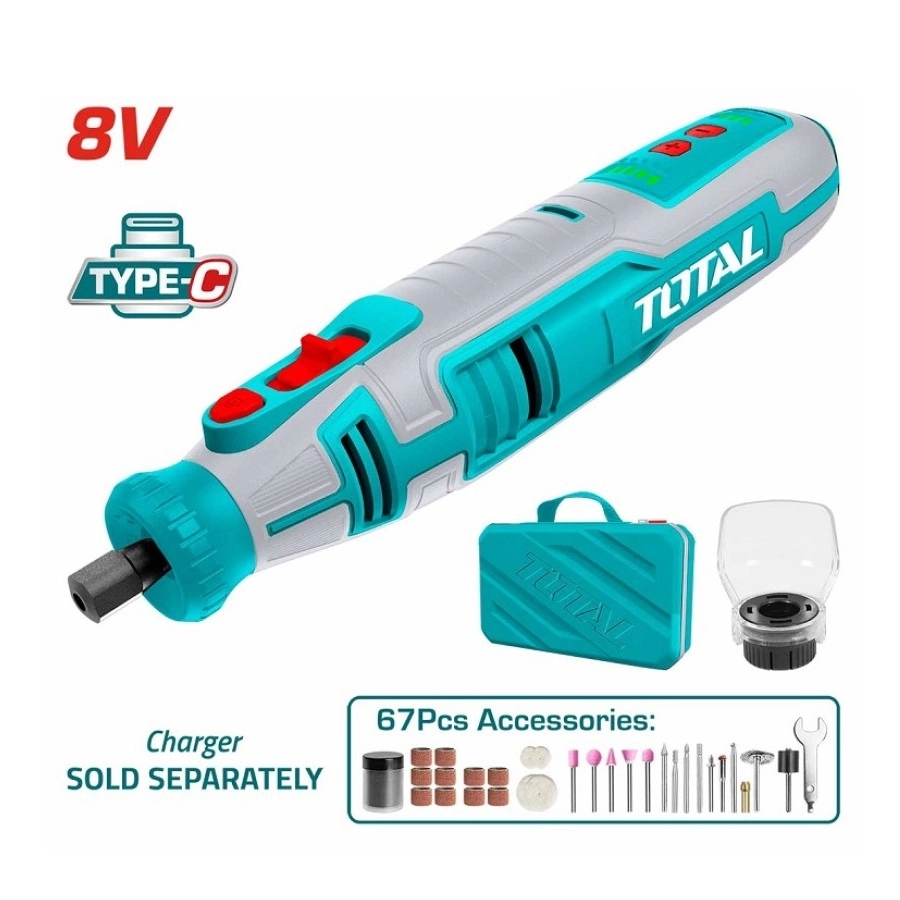 Akkumulyatorli graver TOTAL TMGLI0801 sotib olish