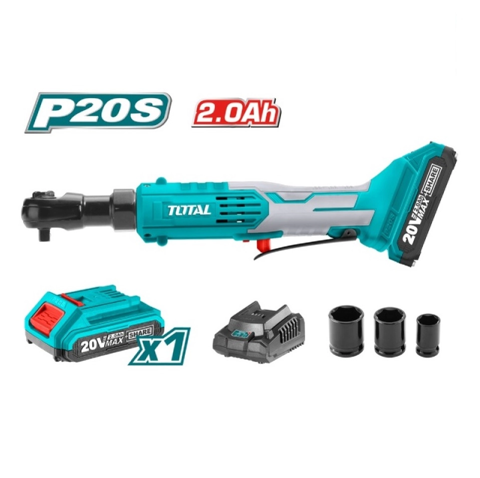 Литий-ионная трещетка TOTAL TDRLI206015 sotib olish