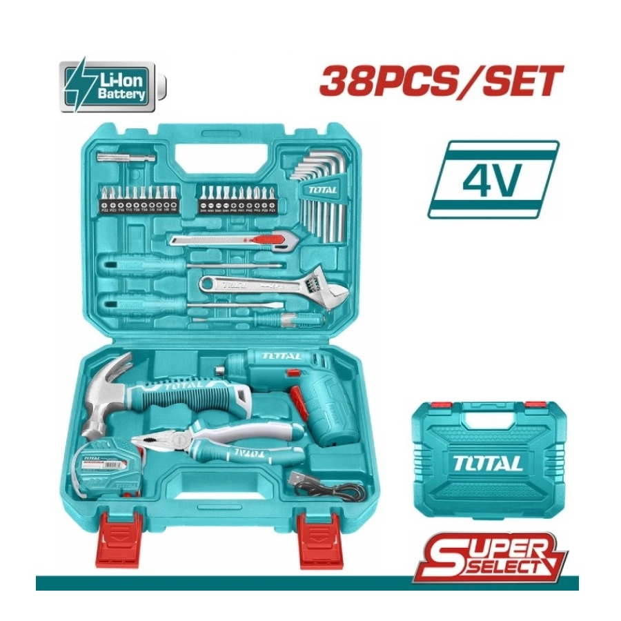 Набор инструментов TOTAL 38 предметов THKTHP10386 купить