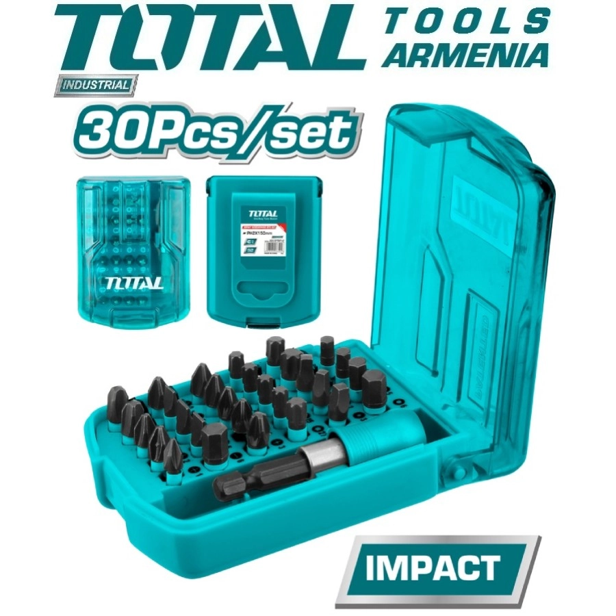 Набор ударных бит TOTAL 30 шт TACSD18306 купить