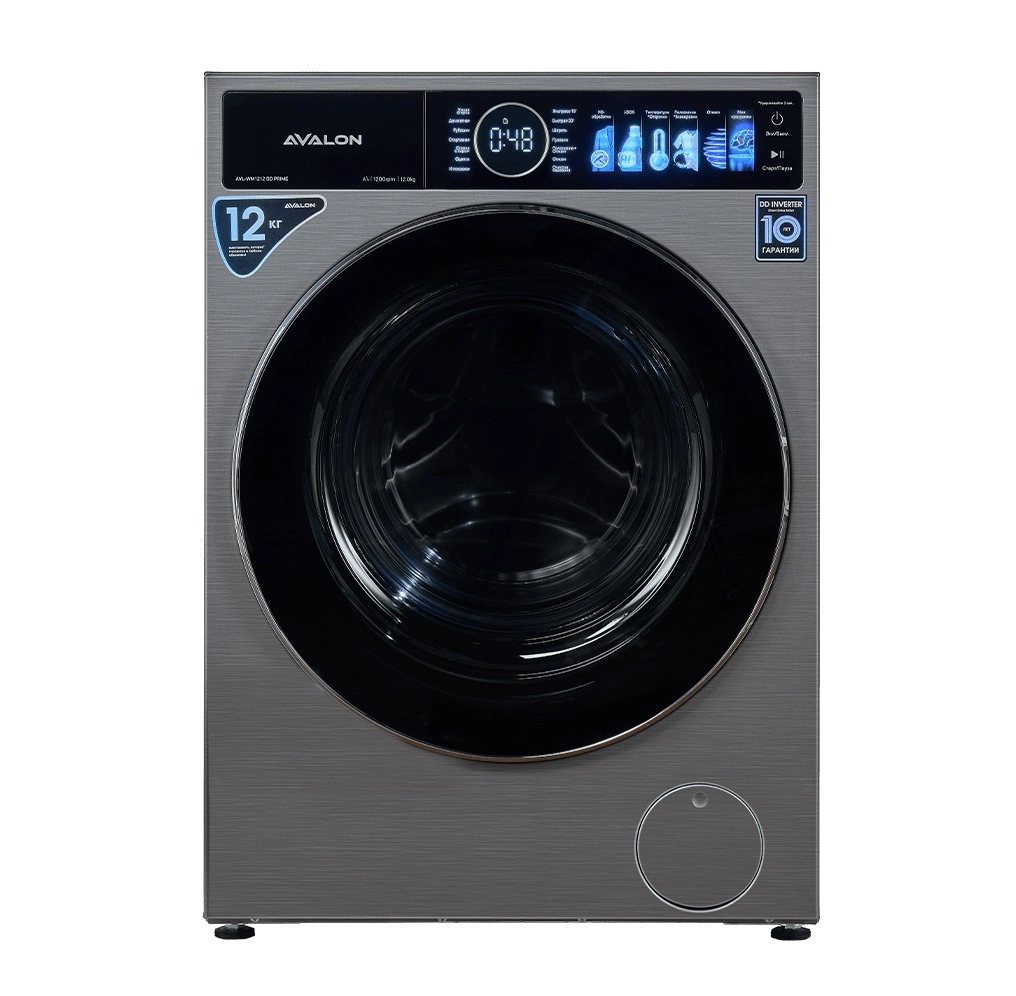 Avalon AVL-WM1212 DD PRIME 12 Kg Kulrang kir yuvish mashinasi sotib olish