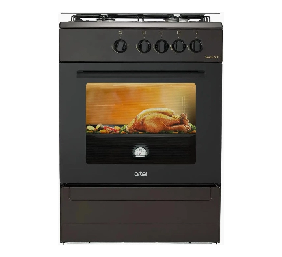 Газовая плита Artel Apetito 00-G V1 ГК Коричневая купить
