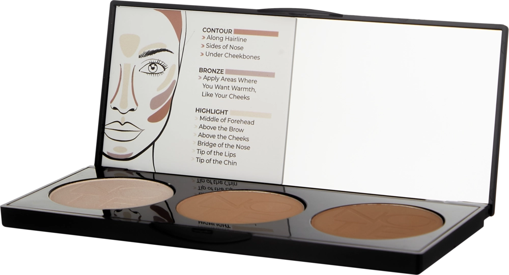 Палетка для контурирования NOTE PERFECTING CONTOURING POWDER PALETTE 01 купить