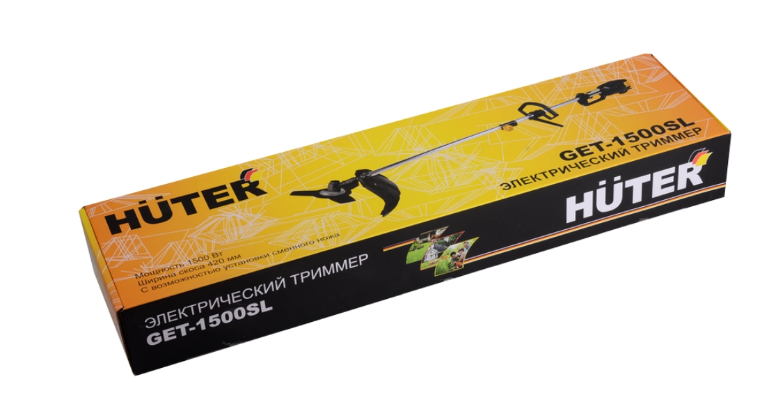 Электротриммер Huter GET-1500SL цена
