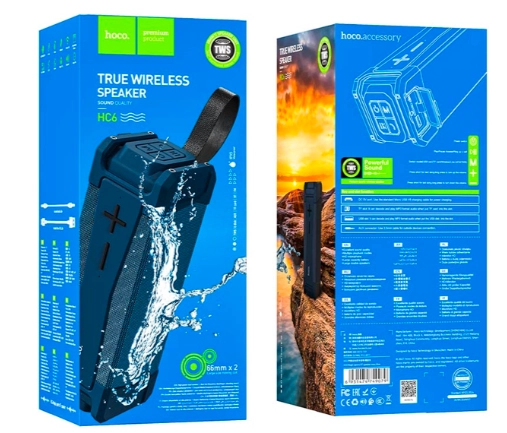 Портативная акустика Hoco HC6 Blue в Узбекистане