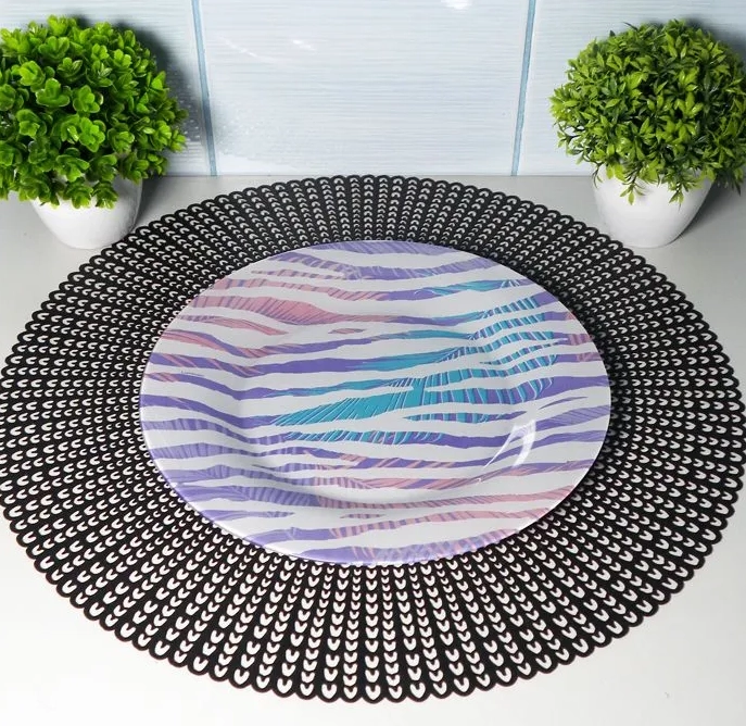 Luminarc Junia Purple 46 ta element Stol servisi (V1201) bo'lib to'lash