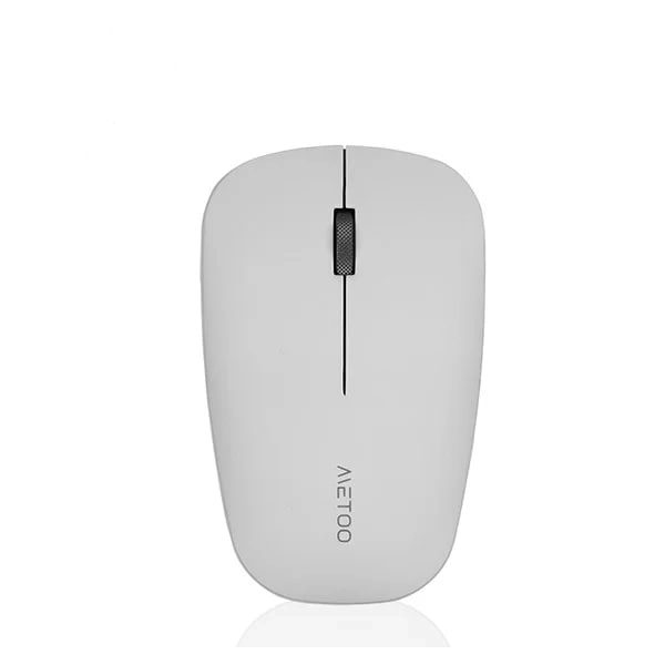 Беспроводная мышь Metoo E12SE белая купить