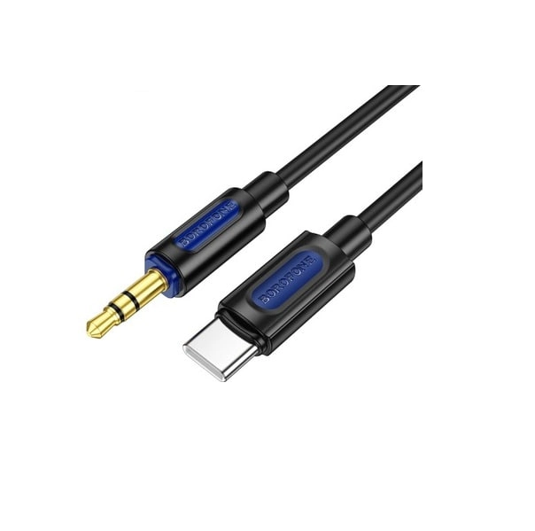 Кабель Borofone BL20 AUX 1м черный в Узбекистане