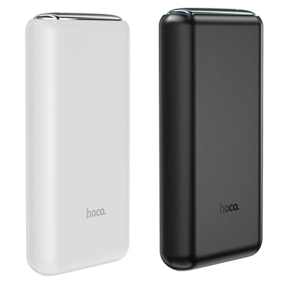 Power bank Hoco Q1 10000mAh qora tashqi akkumulyatori O'zbekistonda
